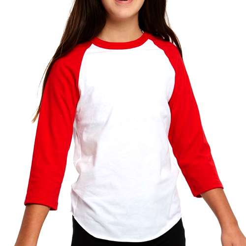 Youth 3/4 Raglan Sleeve Shirt YT200