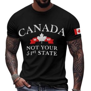 Canada Not Your 51st State T Shirt 2
