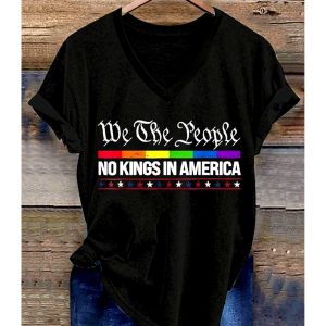 We The People No Kings in America Shirt 2