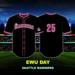 EWU Day Mariners Baseball Jersey 1