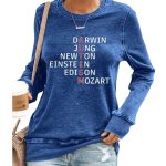 Autism Darwin Jung Newton Einstein Edison Mozart Sweatshirt
