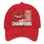 Canada Hockey 2025 Print Baseball Cap