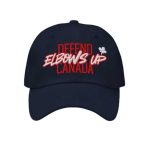 Defend Elbows Up Canada Hat