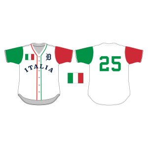 Detroit Tiger Italian Heritage jersey Giveaway 2025 1