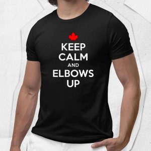 Canada Keep Calm And Elbows Up Shirt 1 4