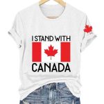 I Stand With Canada Shirt