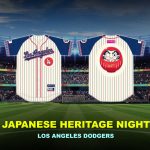Japanese Heritage Night Los Angeles Dodgers Baseball Jersey Giveaway 2025