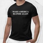 Karoline Leavitt Wearing Make America Blonde Again Shirt