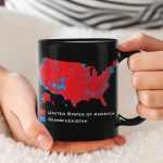 Map Of America Mug