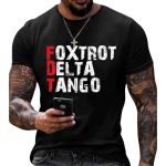 FDT Foxtrot Delta Tango Print T-Shirt