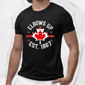 Elbows Up Est 1867 Canada Shirt 1 4