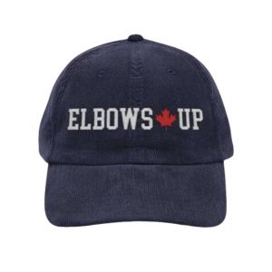 Elbows Up Canada Baseball Hat 1