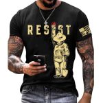 Resist to Protect Our National Parks Print Casual T Shirt