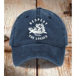 Respect The Locals Sea Turtles Hat