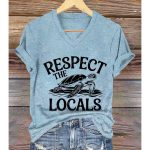 Respect The Locals Sea Turtles Shirt