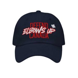 Defend Elbows Up Canada Hat 1