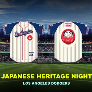 Japanese Heritage Night Los Angeles Dodgers Baseball Jersey 1
