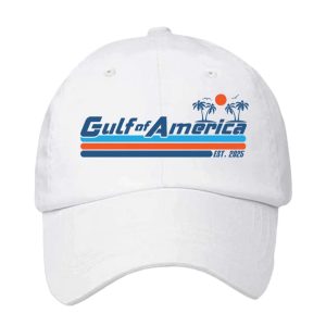 Gulf Of America Est 2025 Sunset On The Beach Hat 1