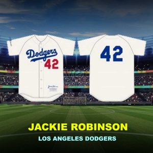 Jackie Robinson Los Angeles Dodgers Baseball Jersey 1