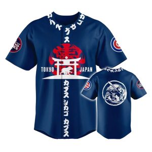 Chicago Cubs MLB World Tour Series 2025 Baseball Jersey 2