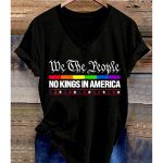We The People No Kings in America Shirt