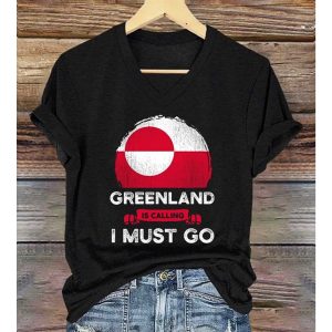 Greenland Is Calling I Must Go Shirt 11