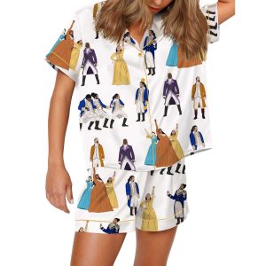 Hamilton Satin Pajama Set For Women 1