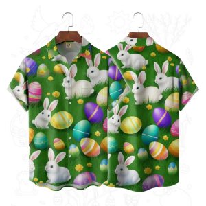 Bunny Egg Easter Day Hawaiian Shirt 11