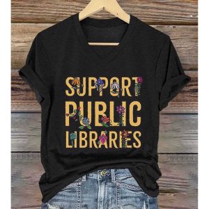 Support Public Libraries Shirt 6