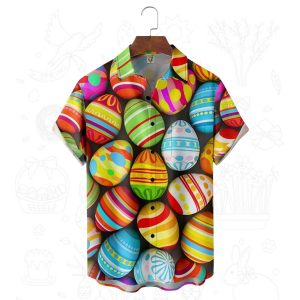 Easter Eggs Hawaiian Shirt 1