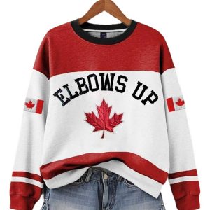 Elbows Up Canada Sweatshirt 1