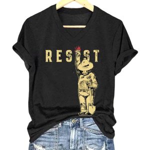 Resist to Protect Our National Parks V Neck T Shirt