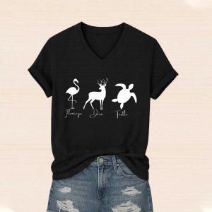 FDT Flamingo Deer Turle Shirt 1 6