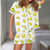 All Masters Style Golf Print Pajama Set 3