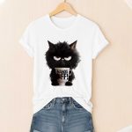 Black Cat Hands Off Shirt