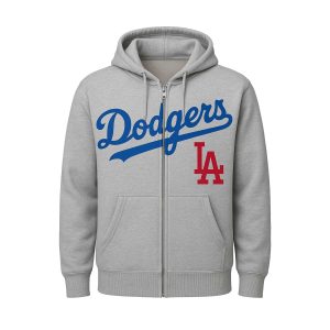 Andy Richter Los Angeles Dodgers Zip Hoodie 1