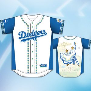 Salvadoran Heritage Night Dodgers Jersey Giveway 2025 1