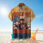 Gulf Of America Trump Hawaiian Shirt