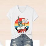 Hands Off Statue of Liberty America Shirt