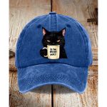 Is He Dead yet Cat Black Hat