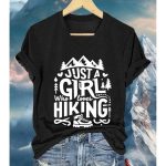 Just A Girl Who Loves Hiking Shirt