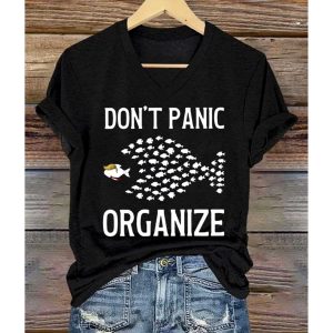 Dont Panic Organize Trump Shirt 11