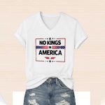 No Kings In America Shirt