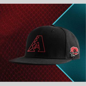 Dbacks Memory Day Red Poppy Cap Giveaway 2025 1