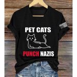 Pet Cats Punch Nazis Shirt