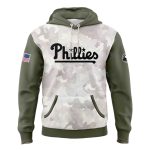 Philadelphia Phillies Armed Forces Day Camo Hoodie 2025