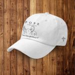 Pope Francis Never Let The Light Of Hope Go Out Hat