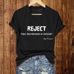 Reject Hate Discrimination Or Exclusion Pope Francis Shirt