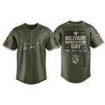 Royals Military Appreciation Day Baseball Jersey 2025