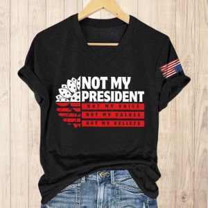 Not My President America Shirt 4